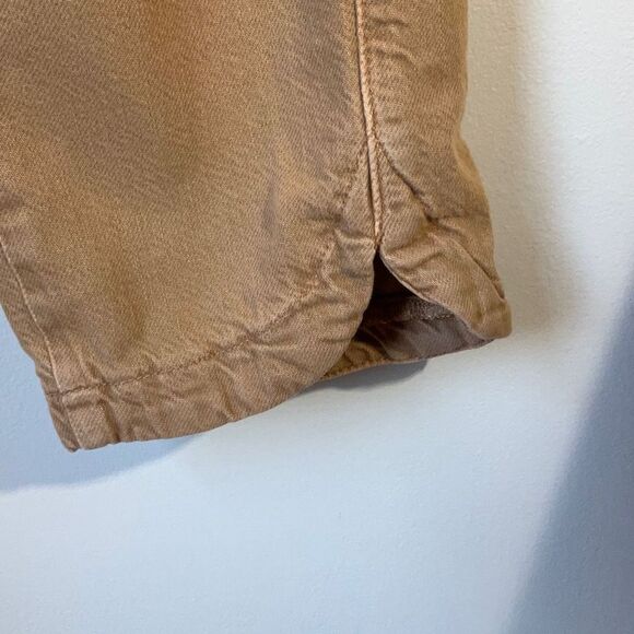Pilcro Cottage Utility Jeans, Small, Tan. Anthropologie. Tie waist Casual, cozy! - Picture 13 of 16